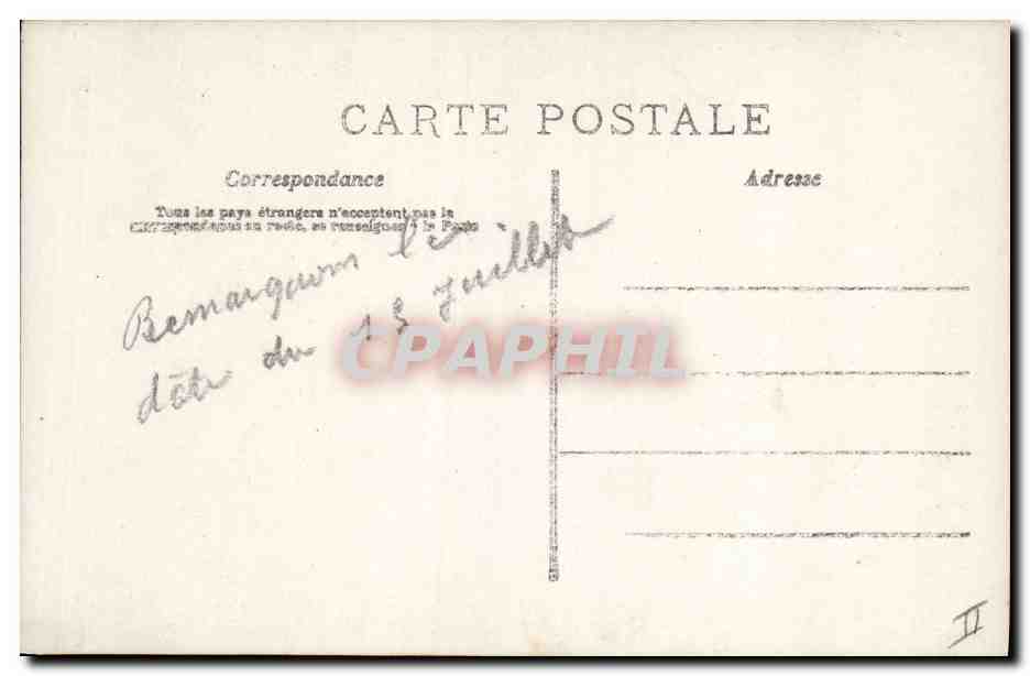 CPA Fantaisie Femme Mariage Jour de bonheur — Verso