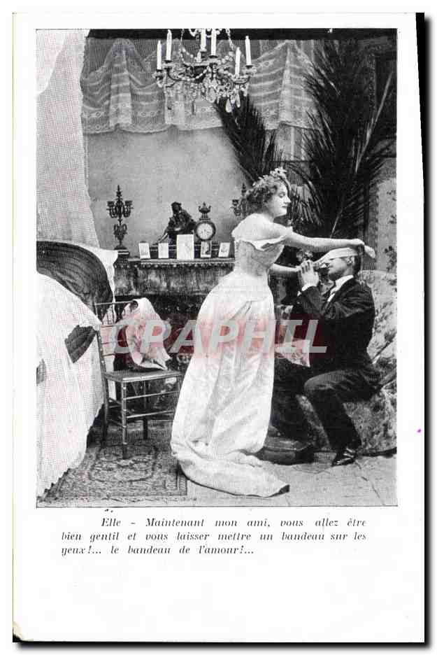 CPA Fantaisie Femme Mariage 