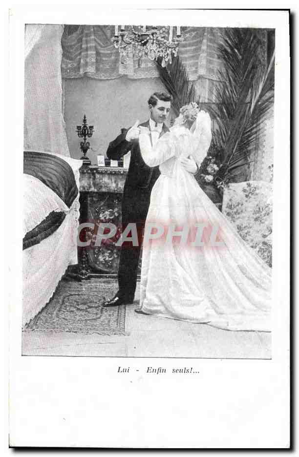 Nouveau couple - Sujet de carte postale - Éditeur non identifié, n° de série non visible
