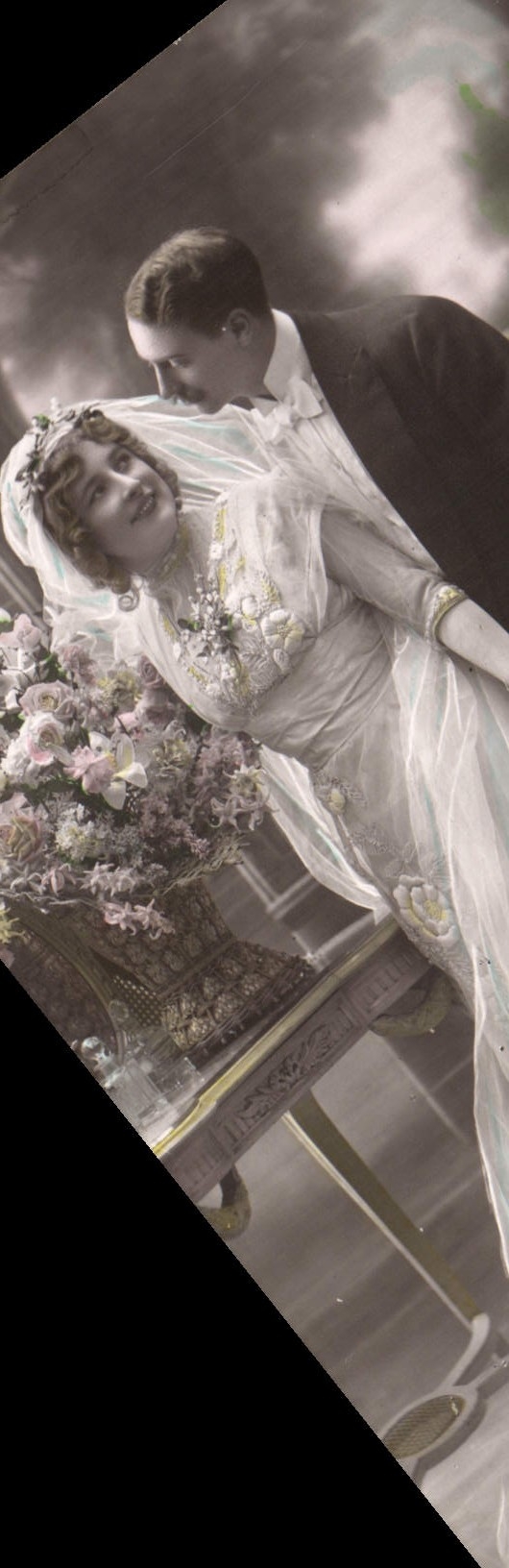 Nouveau mariage — couple en tenue de noces — éditeur CPAPHIL n°11