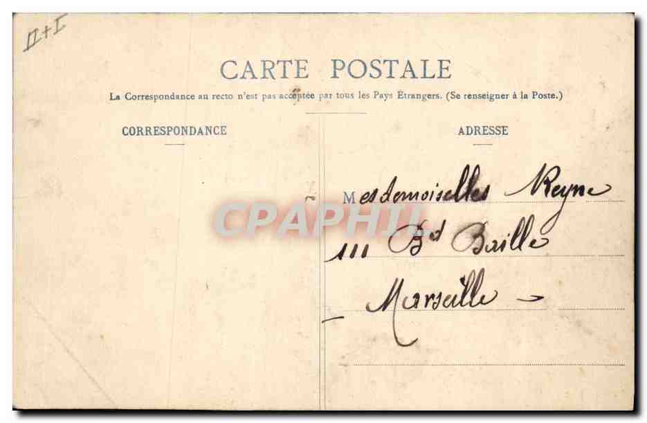 CPA Fantaisie Femme Mariage Les commandements de la jeune epousee — Rückseite