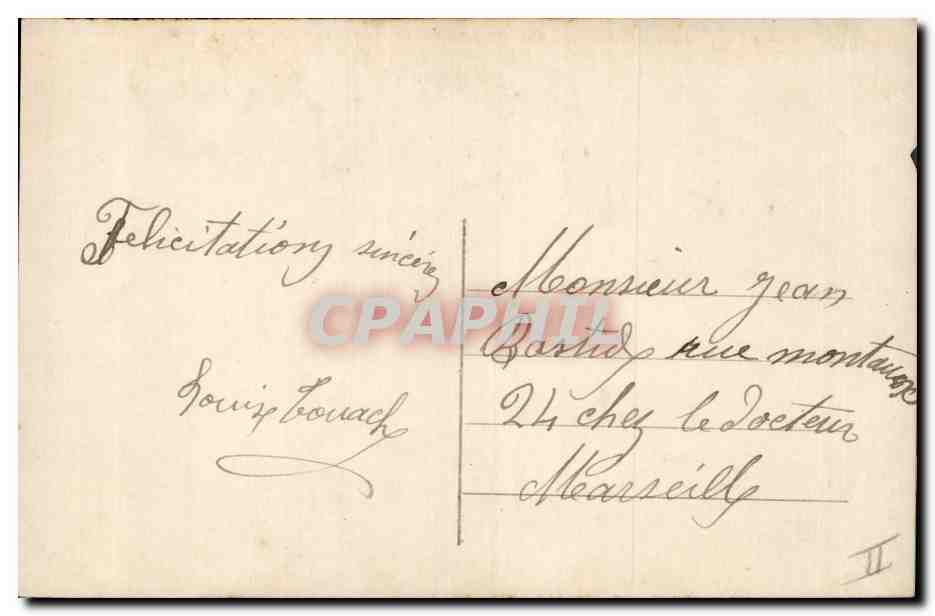 CPA Fantaisie Femme Mariage  — Rückseite