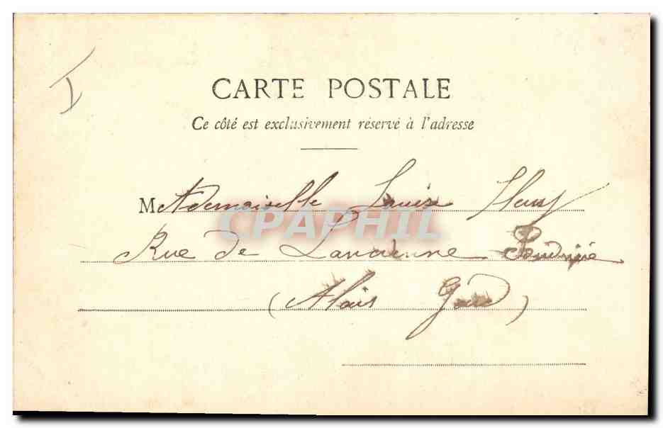 CPA Sabot Fantaisie Enfant  — Rückseite