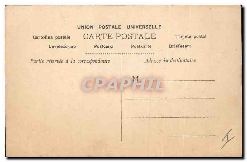 CPA Sabot Fantaisie Enfant Papillon  — Rückseite