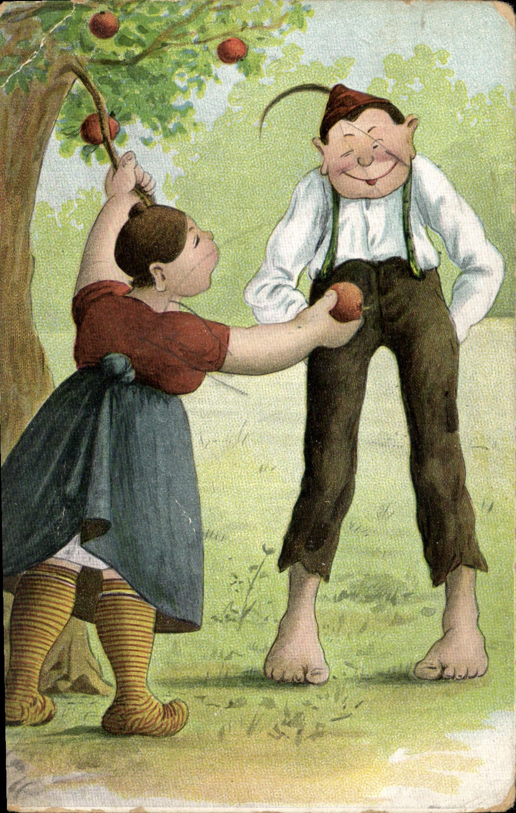 CPA Fantaisie Illustrateur Enfants 