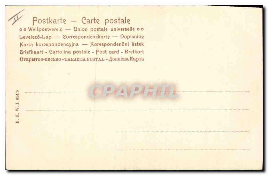 CPA Fantaisie Illustrateur Femme Ange  — Rückseite