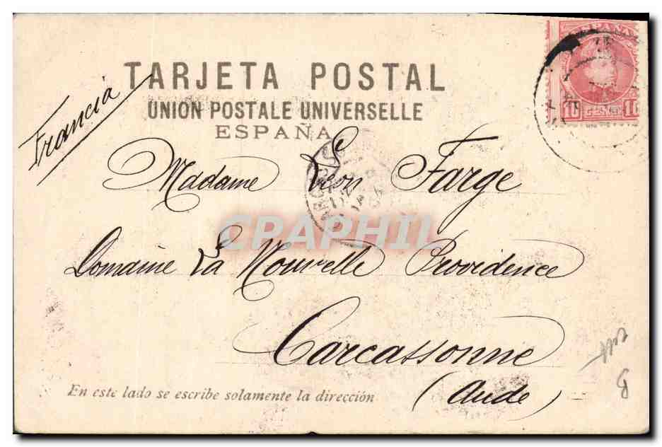 CPA Fantaisie Illustrateur Militaria  — Verso