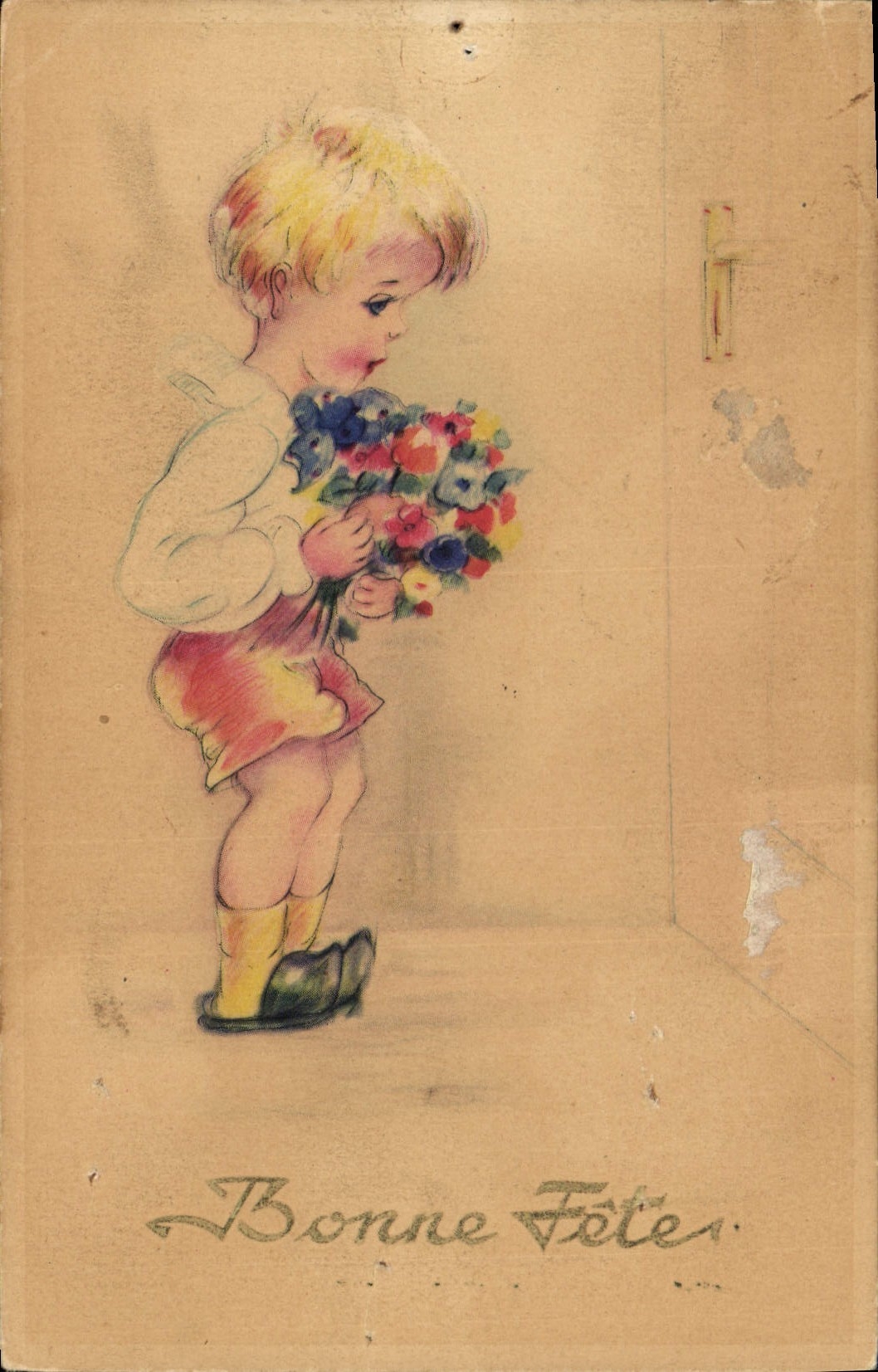 CPA Fantaisie Illustrateur Enfant 
