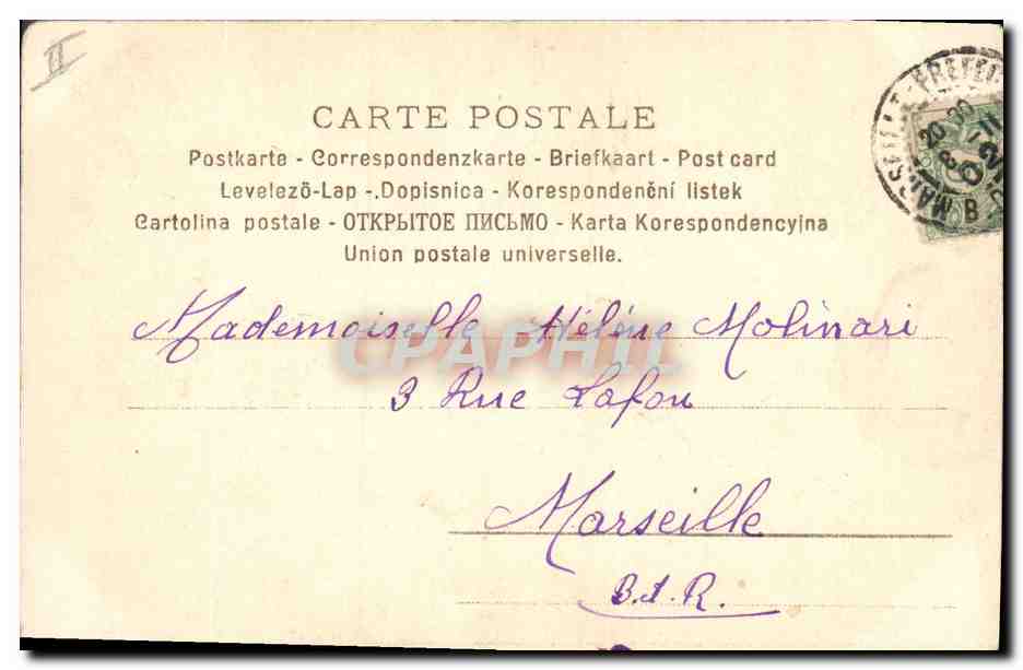 CPA Fantaisie Illustrateur Femme  — Rückseite