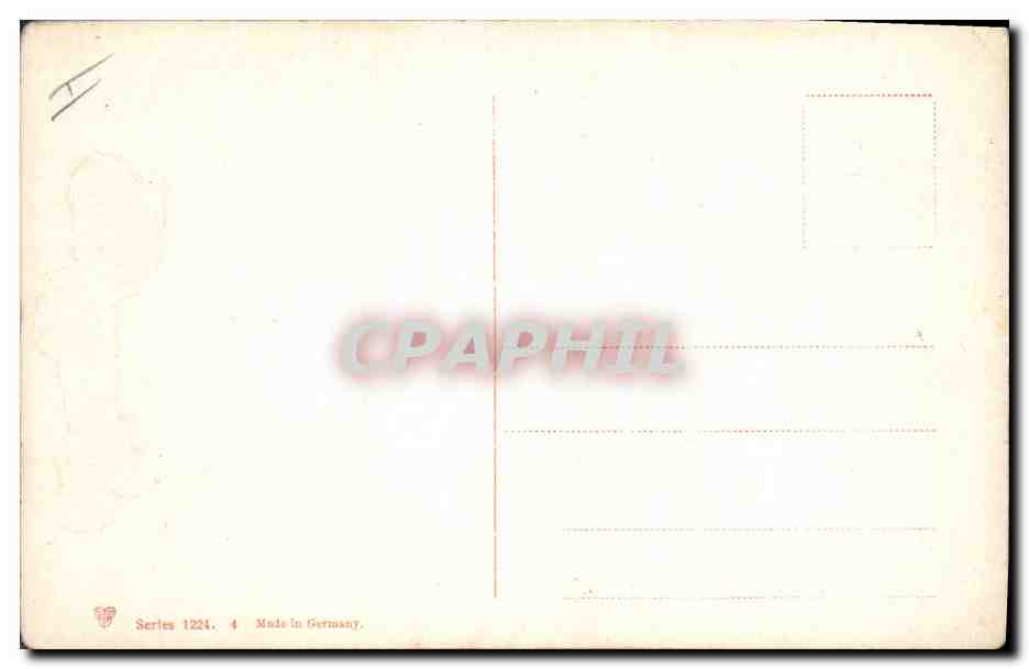 CPA Fantaisie Illustrateur Femme  — Verso