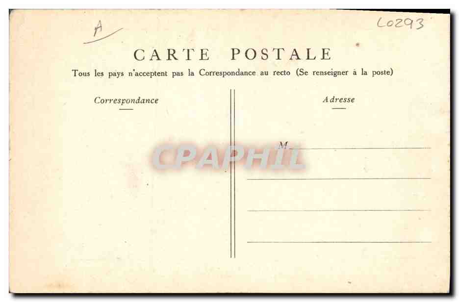 CPA Fantaisie Illustrateur Urodonal  — Rückseite