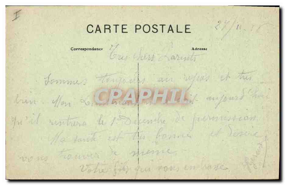 CPA Domremy Maison de Jeanne d'Arc  — Rückseite