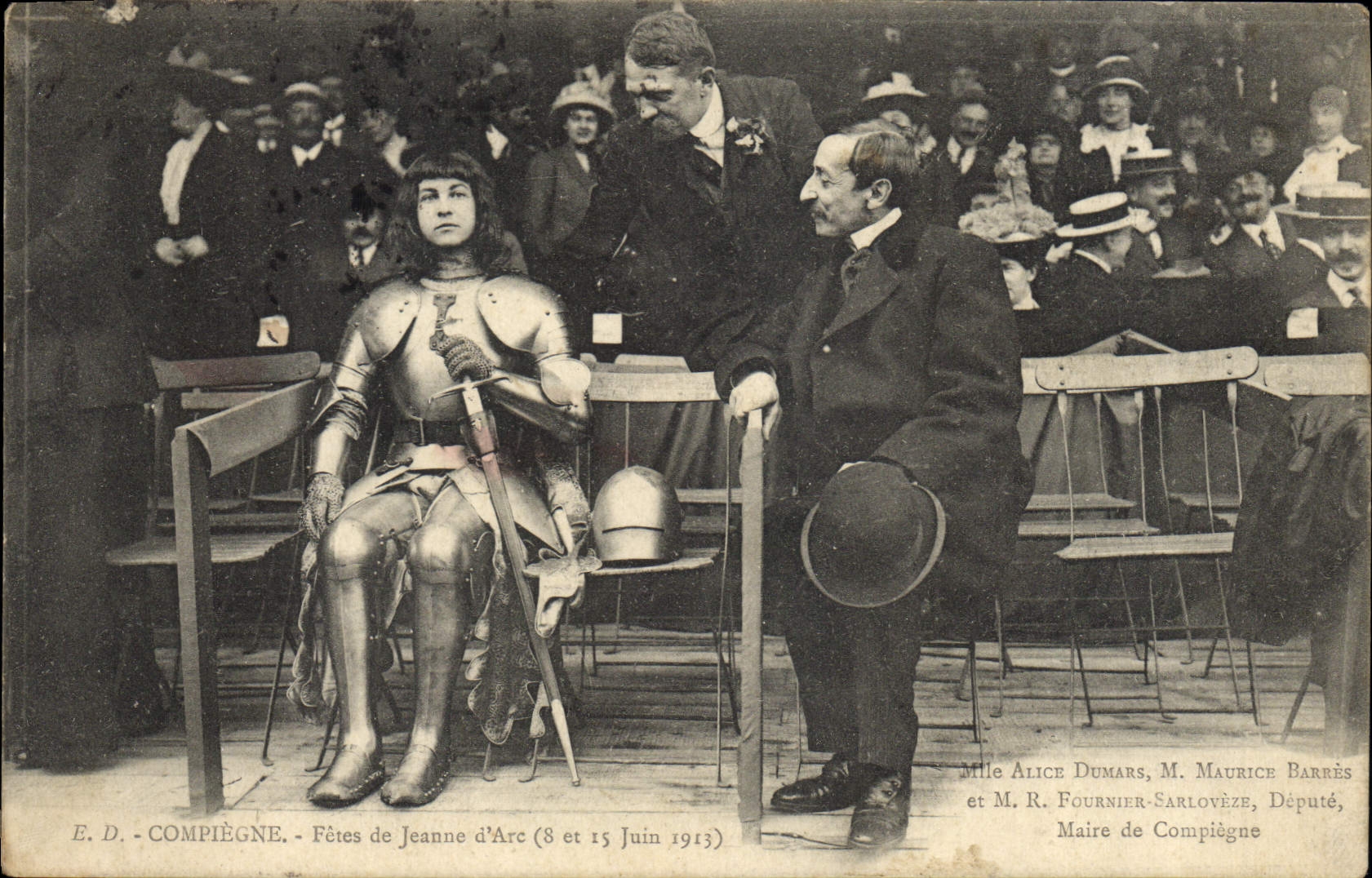 Fêtes de Jeanne d'Arc à Compiègne — E.D. — 8 et 15 Juin 1913