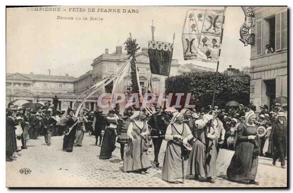 Compiegne — Fêtes de Jeanne d'Arc — Dames de la Helle