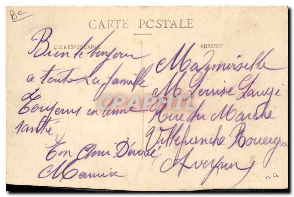 Compiegne - Fêtes de Jeanne d'Arc (8 et 15 juin 1913) - Jeanne d'Arc (Mlle Alice Dumars) et sa suite — Verso