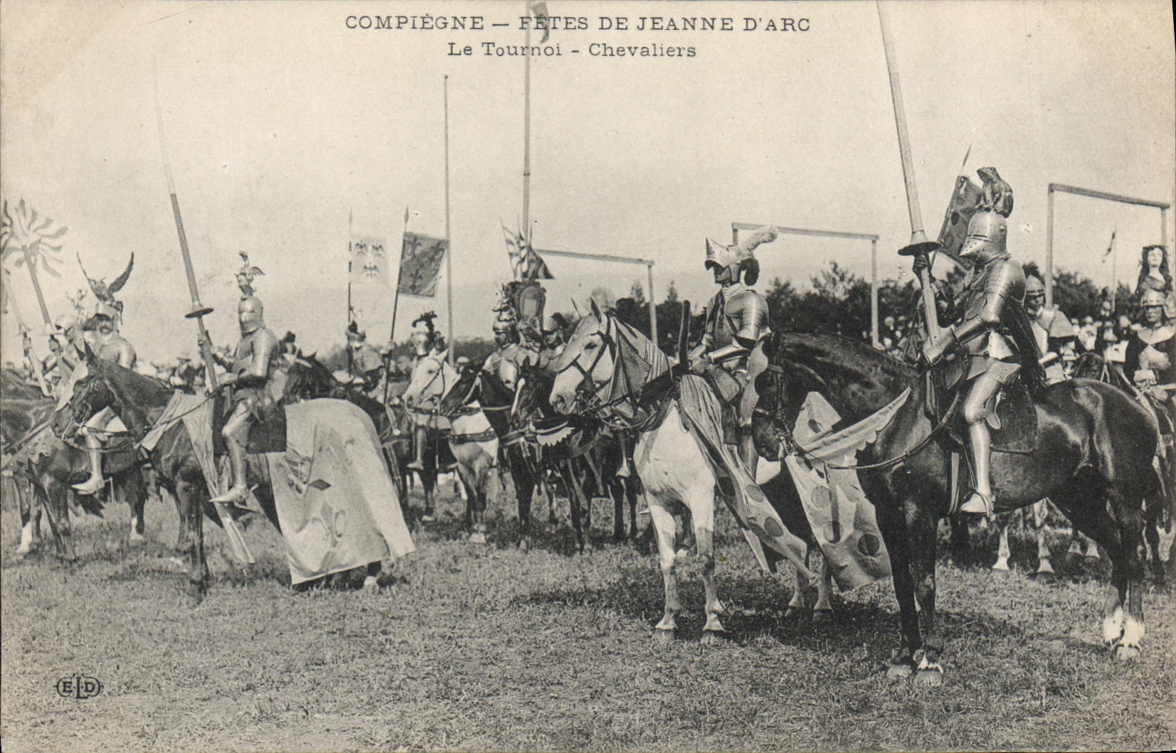 Compiègne — Fêtes de Jeanne d'Arc — Le Tournoi - Chevaliers