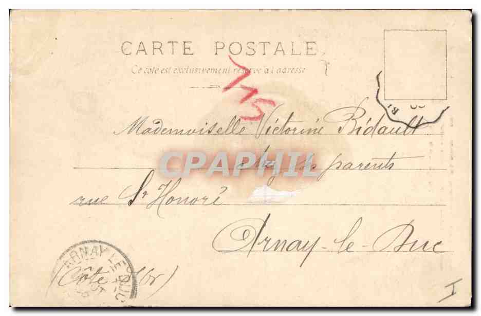 CPA Jeanne d'Arc  — Rückseite
