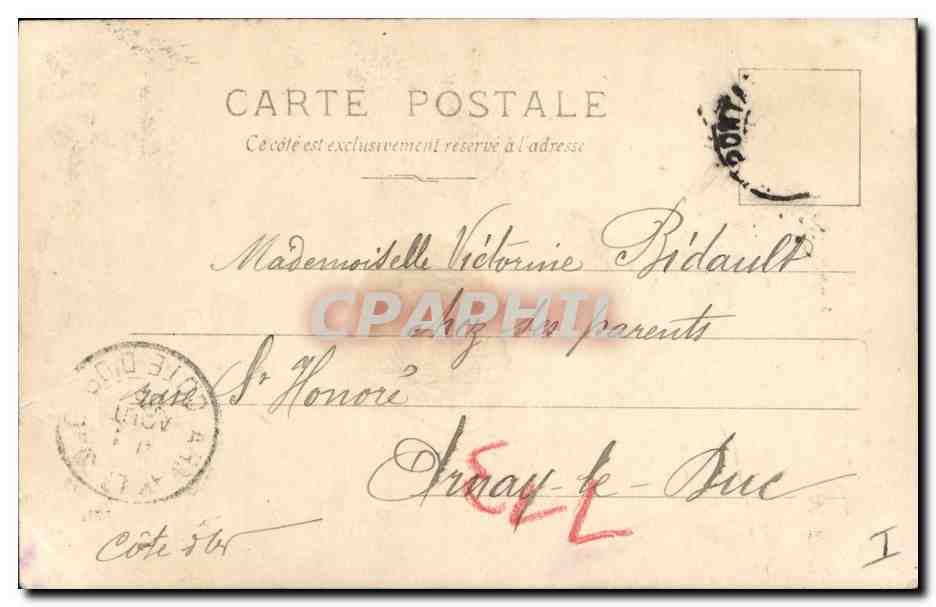 CPA Jeanne d'Arc  — Rückseite