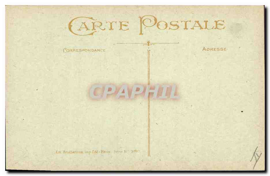 CPA Fantaisie Illustrateur Griff Marin Militaria  — Rückseite
