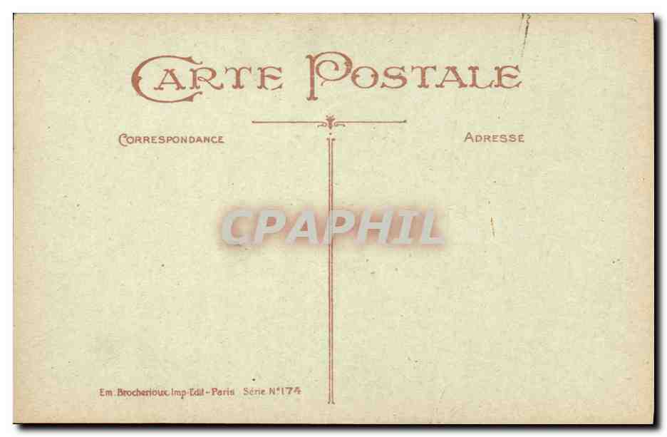 CPA Fantaisie Illustrateur Griff Les commandements de la parfaite bavarde  — Rückseite