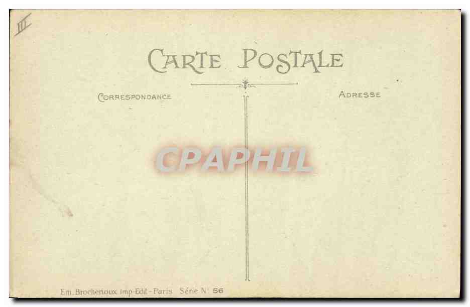 CPA Fantaisie Illustrateur Griff Plages  — Rückseite