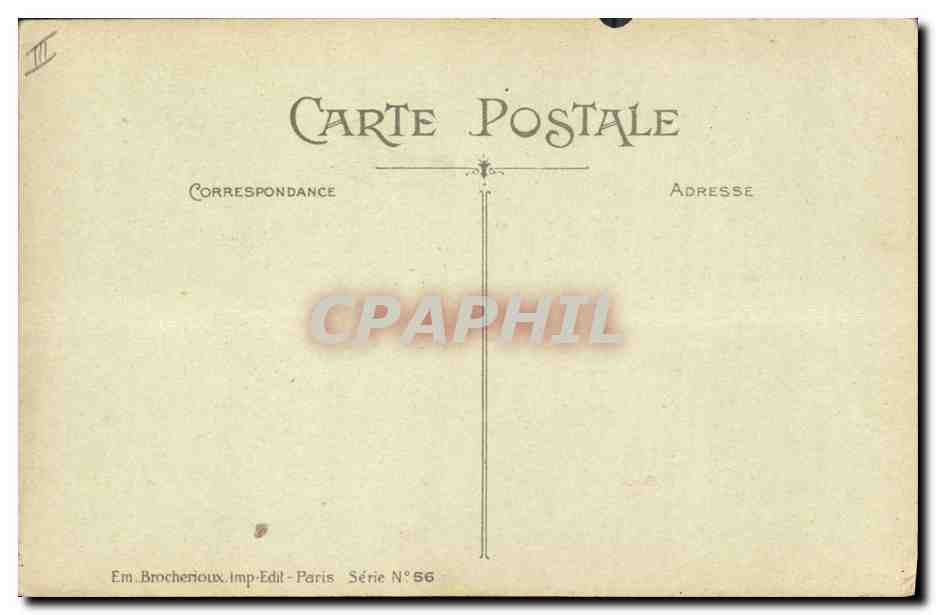 CPA Fantaisie Illustrateur Griff Plages  — Rückseite