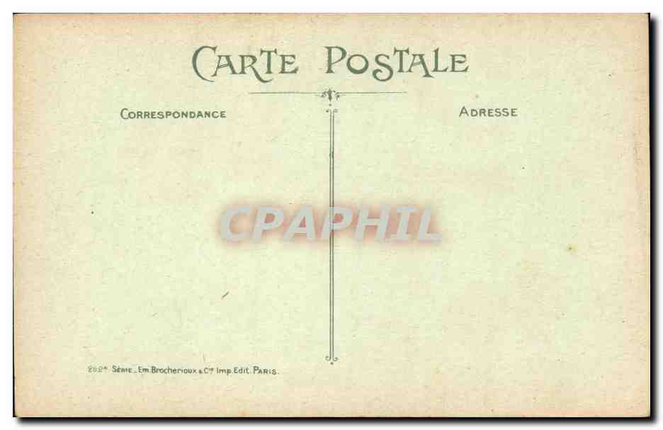 CPA Fantaisie Illustrateur Pour et contre Parapluie  — Rückseite