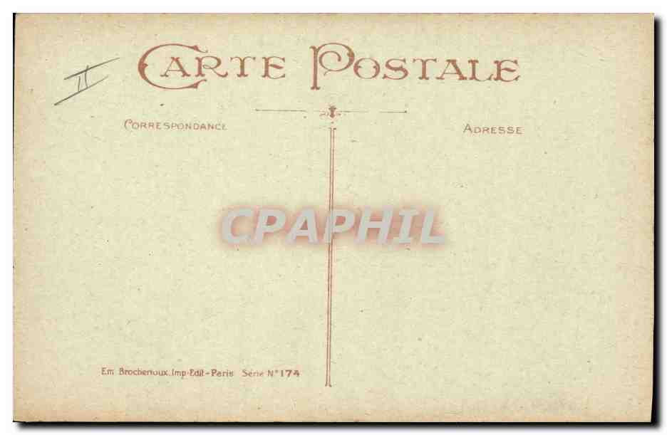 CPA Fantaisie Illustrateur Griff Les commandements de la jeune fille a marier  — Rückseite