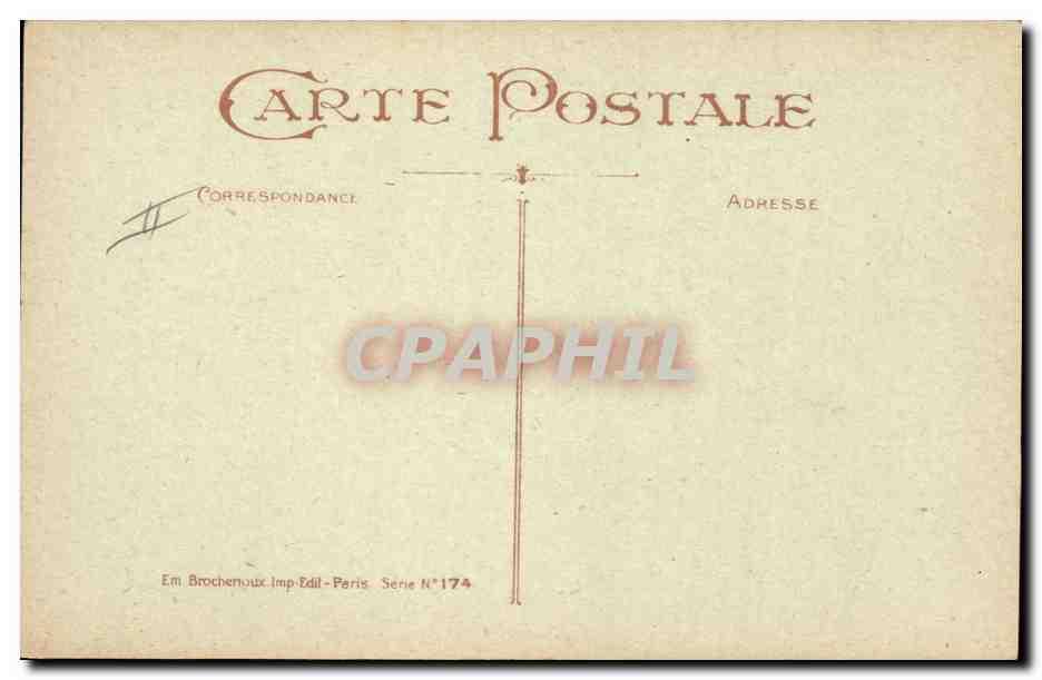 CPA Fantaisie Illustrateur Griff Les commandements de la jeune fille a marier  — Rückseite