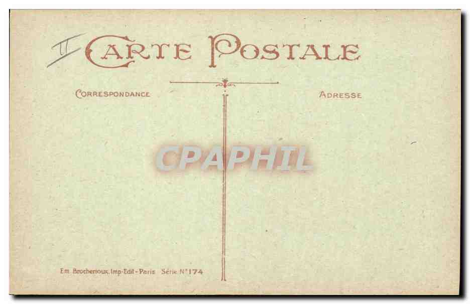 CPA Fantaisie Illustrateur Griff Les commandements de la vieille fille Chien Chat  — Rückseite