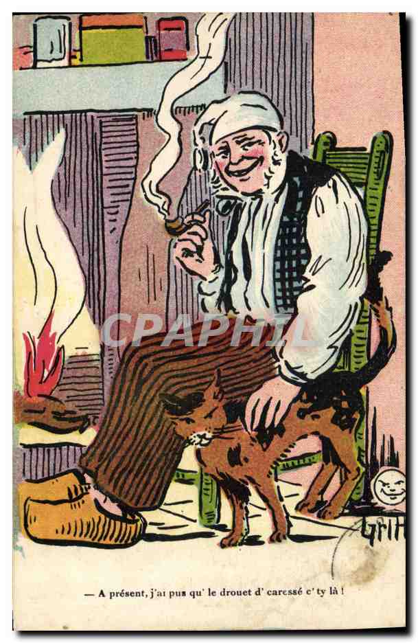 CPA Fantaisie Illustrateur Griff 