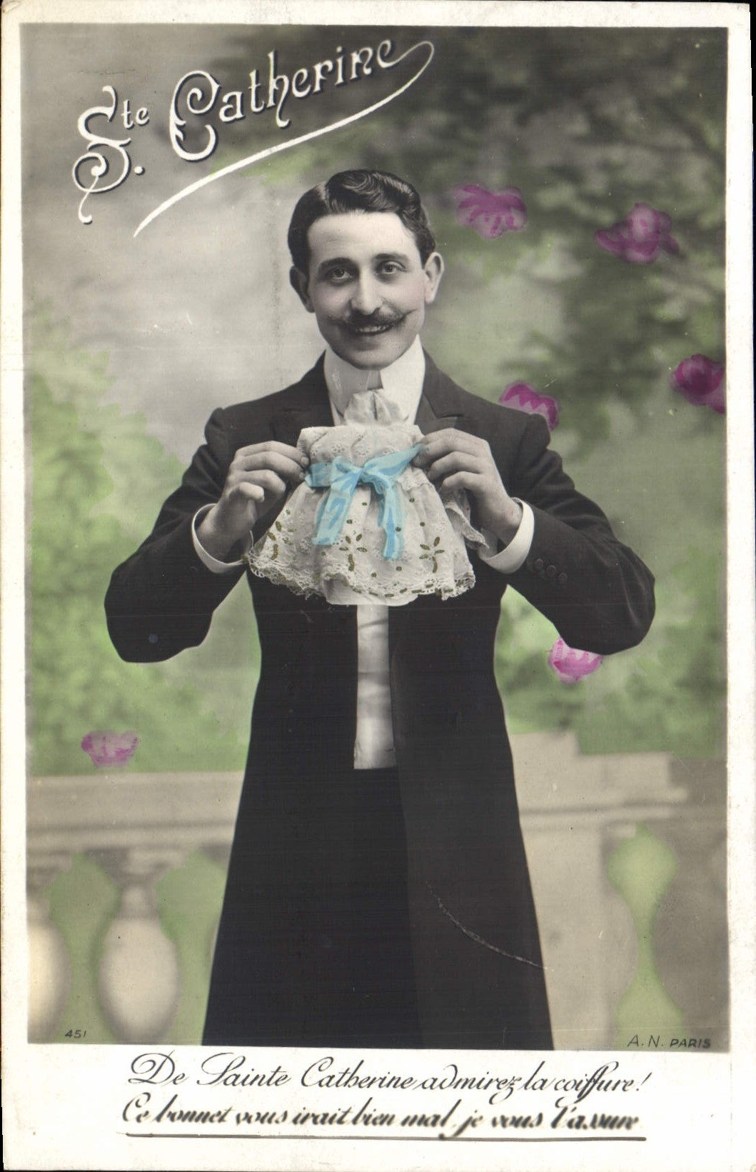 CPA Fantaisie Ste Catherine Homme Bonnet 