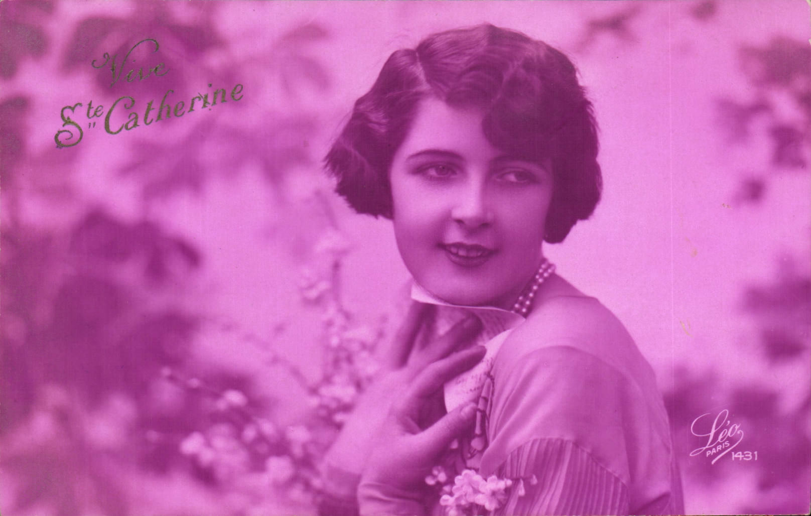 CPA Fantaisie Ste Catherine Femme 