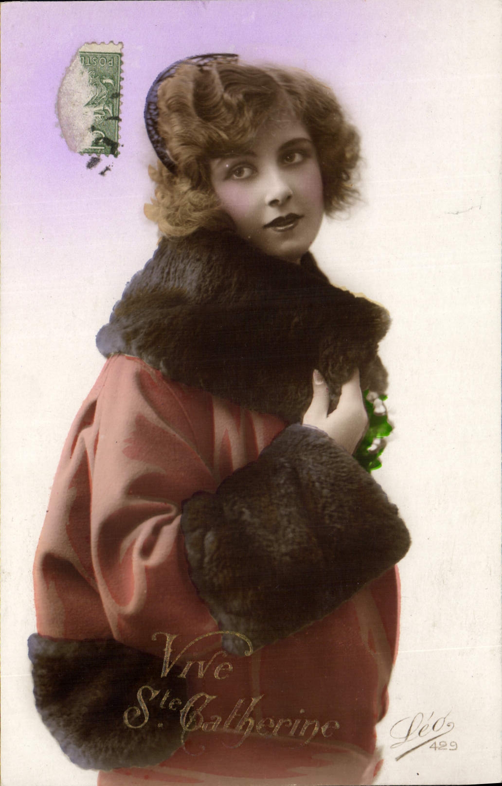 CPA Fantaisie Ste Catherine Femme 