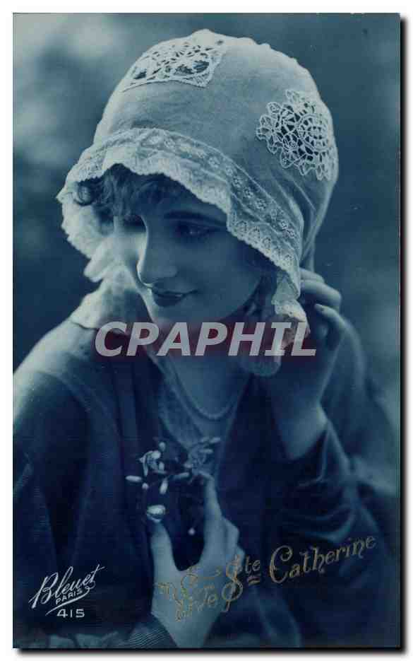 CPA Fantaisie Ste Catherine Femme 