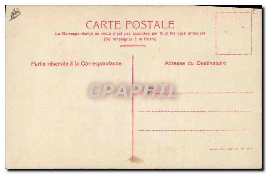 Femme en chapeau rose — Sainte Catherine — éditeur anonyme, n° 617/18 — Verso