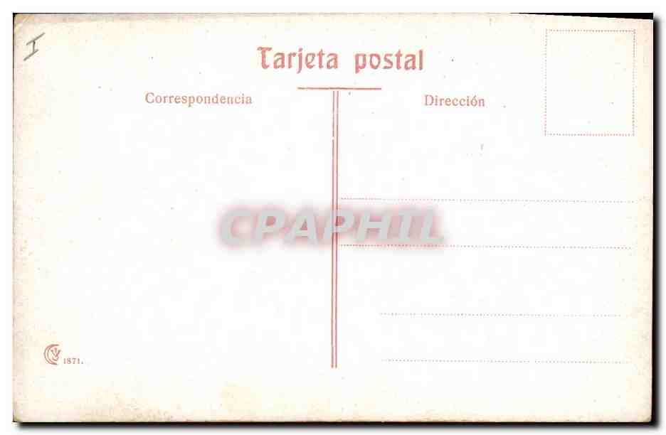 CPA Corrida Course de taureaux En encierro  — Rückseite