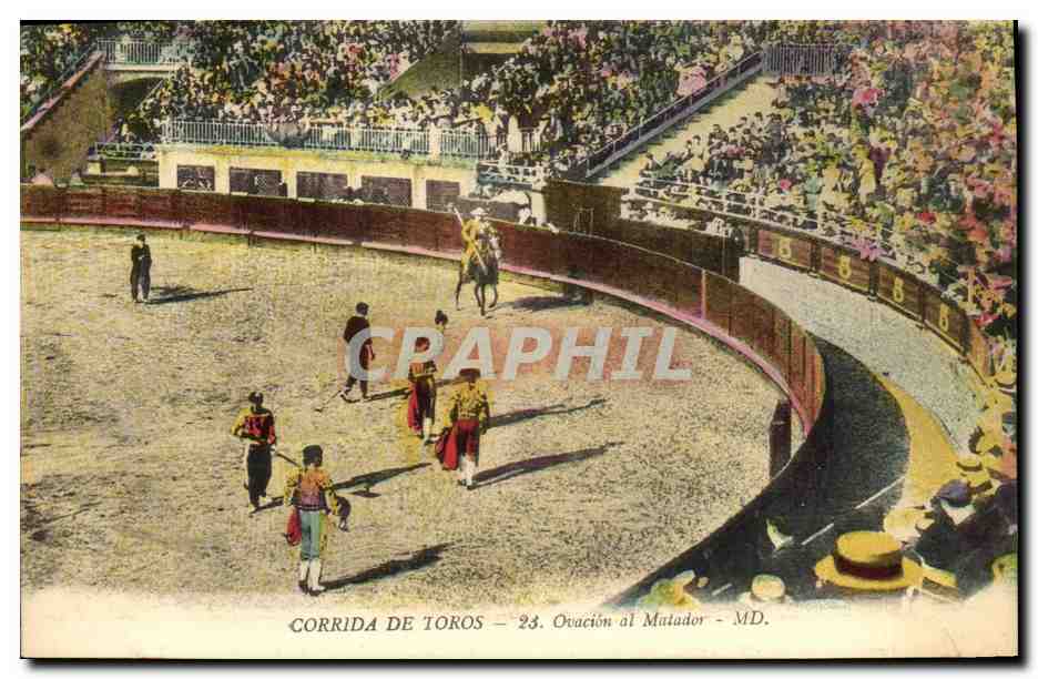 CPA Corrida Course de taureaux Ovacion al matador 