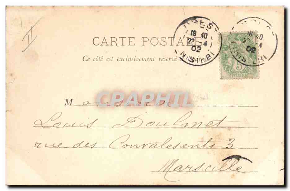 CPA Bateau Guerre Neptune cuirasse a tourelles  — Verso
