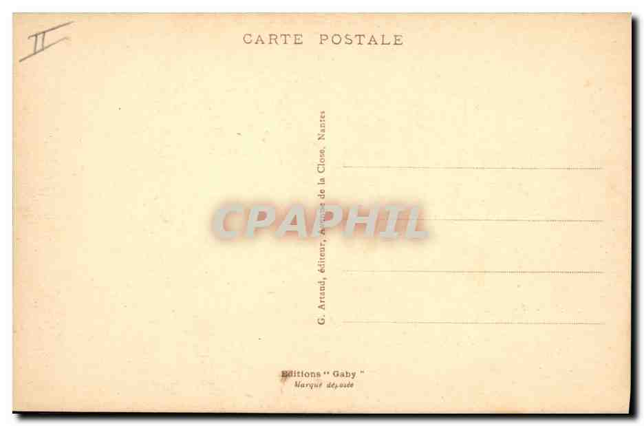 CPA Bateau Guerre Le Cuirasse Provence  — Verso