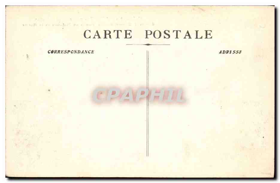 CPA Bateau Guerre Cuirasse Patrie par mauvais temps  — Verso