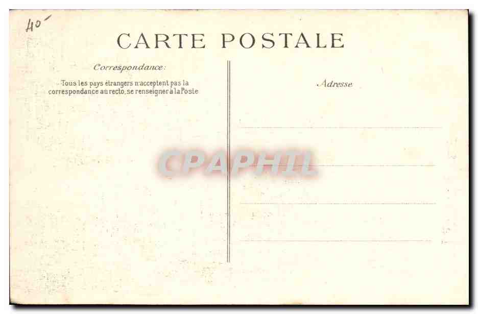 CPA Bateau Guerre Paris Cuirasse d'escadre Dreadnought  — Verso