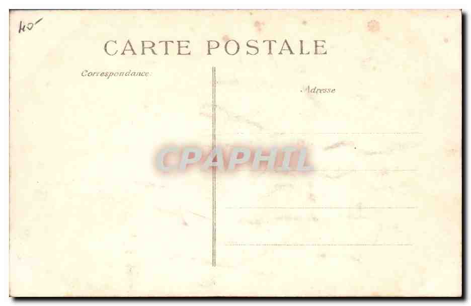 CPA Bateau Guerre Paris Cuirasse d'escadre Dreadnought  — Verso