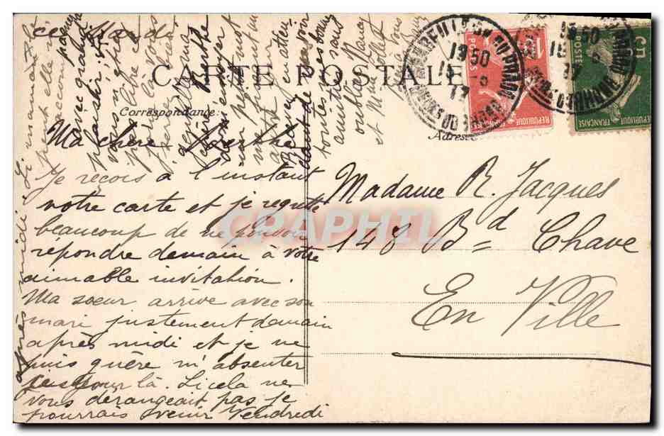 CPA Bateau Guerre Paris Cuirasse d'escadre Dreadnought  — Verso