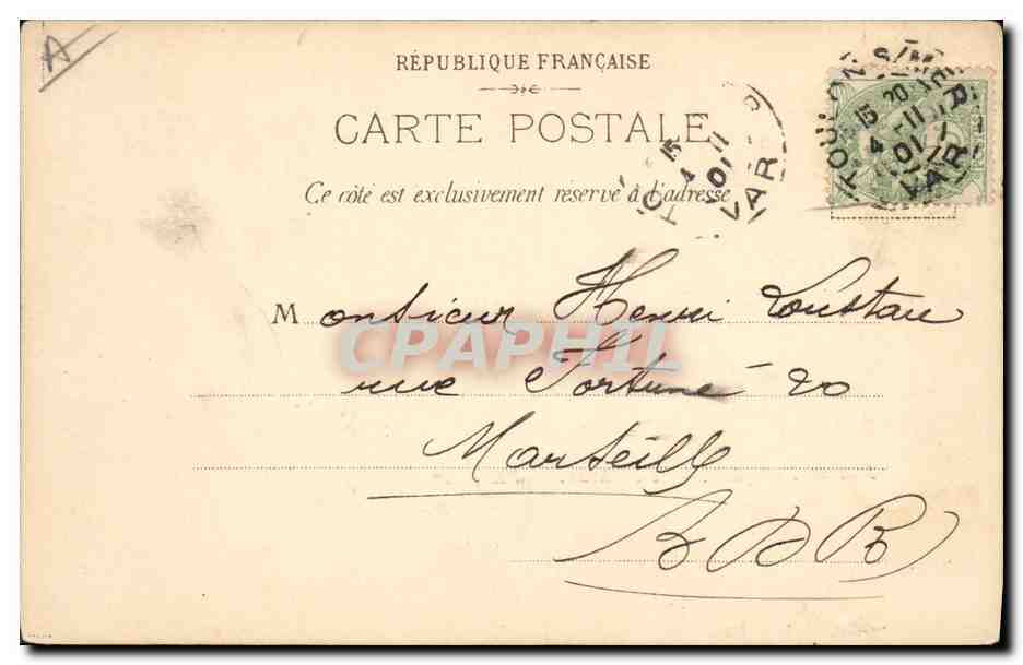 Marine Française — Le Pothuau — FA & Cie — Verso