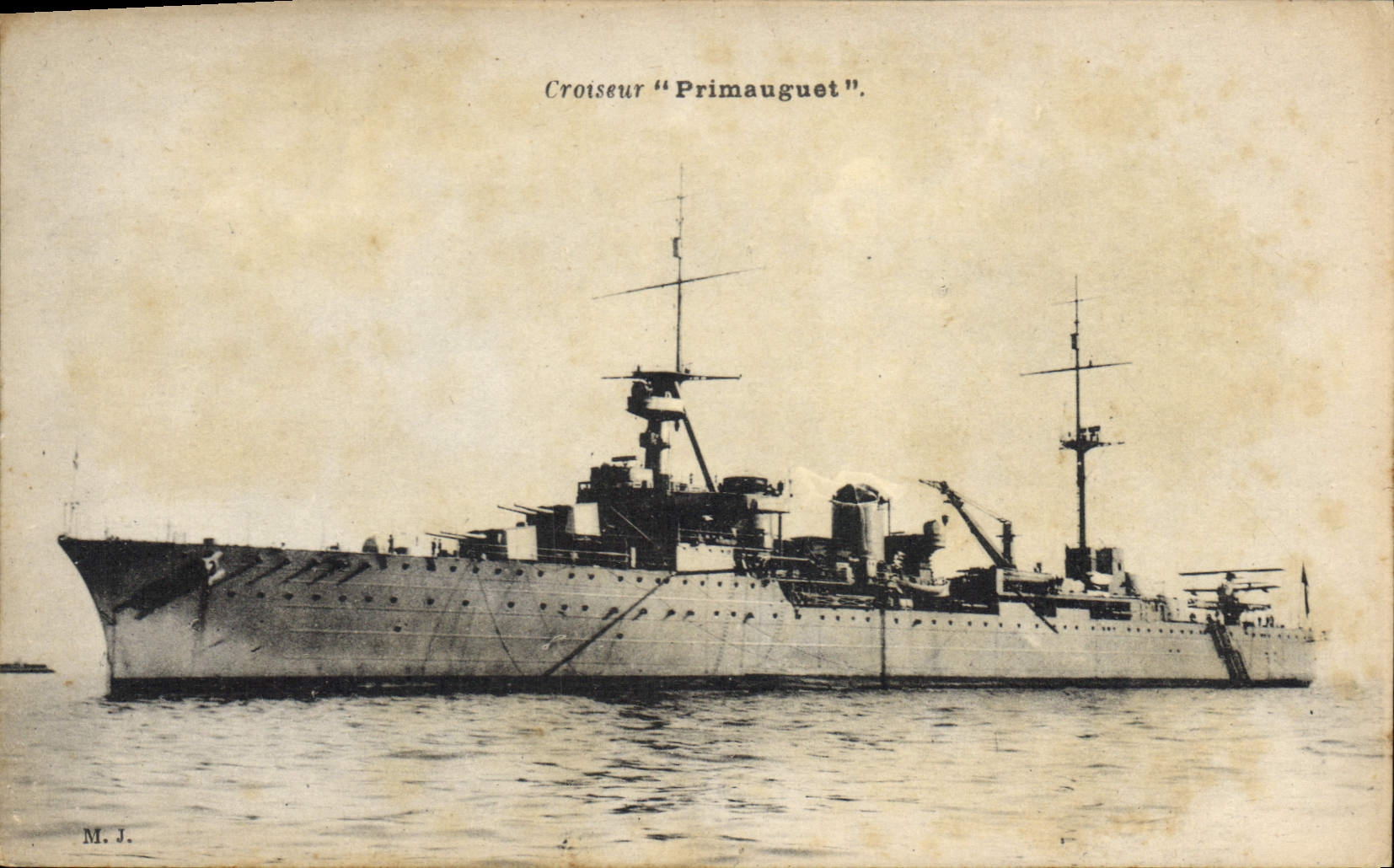 Croiseur "Primauguet" — photographie navale — M.J.