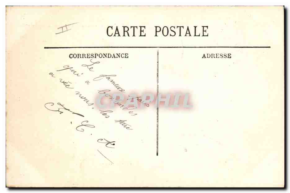 Cuirassé Paris — Marine Militaire Française — n° 576 — Reverso