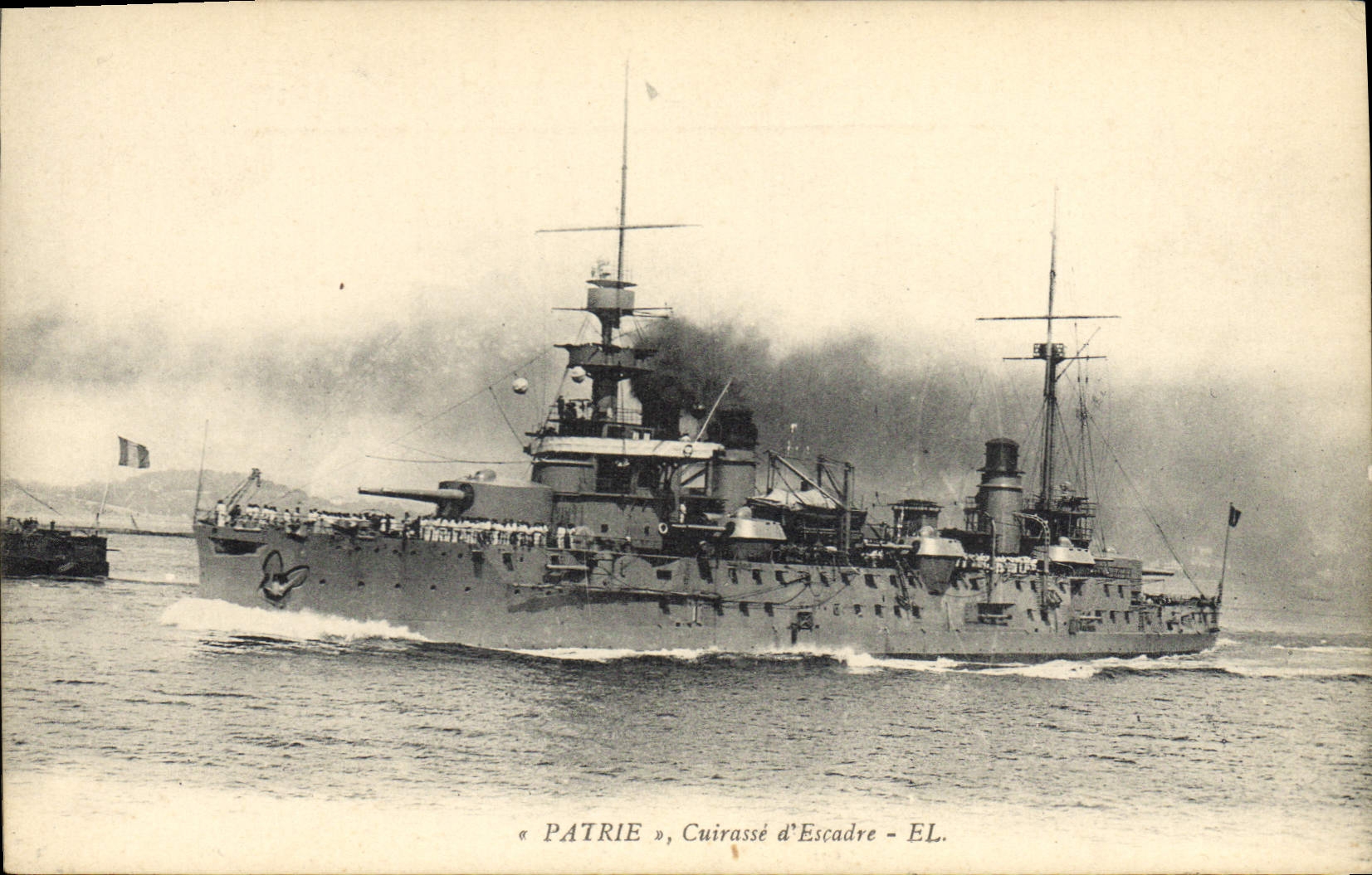 « PATRIE », Cuirassé d'Escadre - EL.