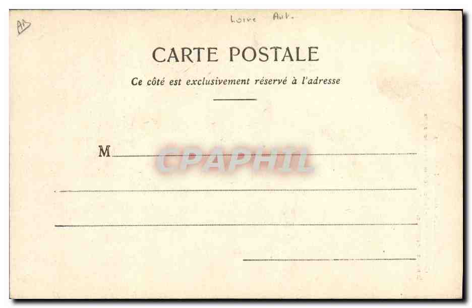 CPA Folklore Lege Costumes anciens Barbes de coiffe relevees apres la messe de mariage  — Verso