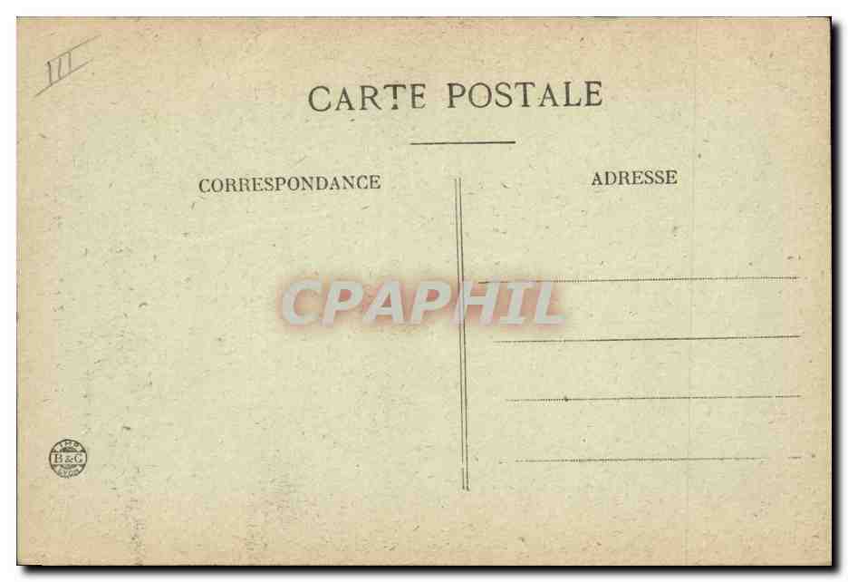 CPA Folklore Presqu'ile de Crozon Coiffe de ceremonie  — Verso